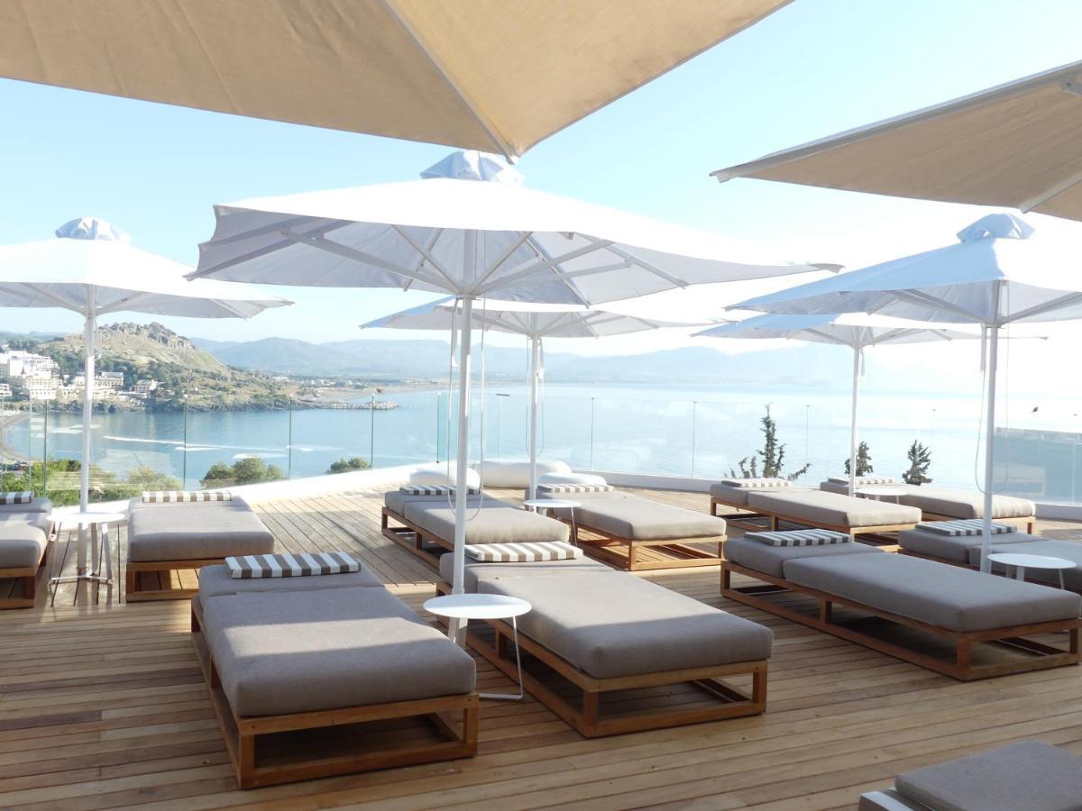 Lindos Mare, Seaside Hotel Bagian luar foto