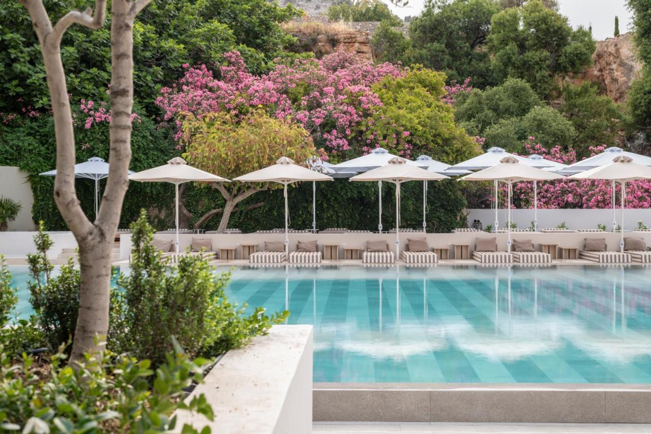 Lindos Mare, Seaside Hotel Bagian luar foto
