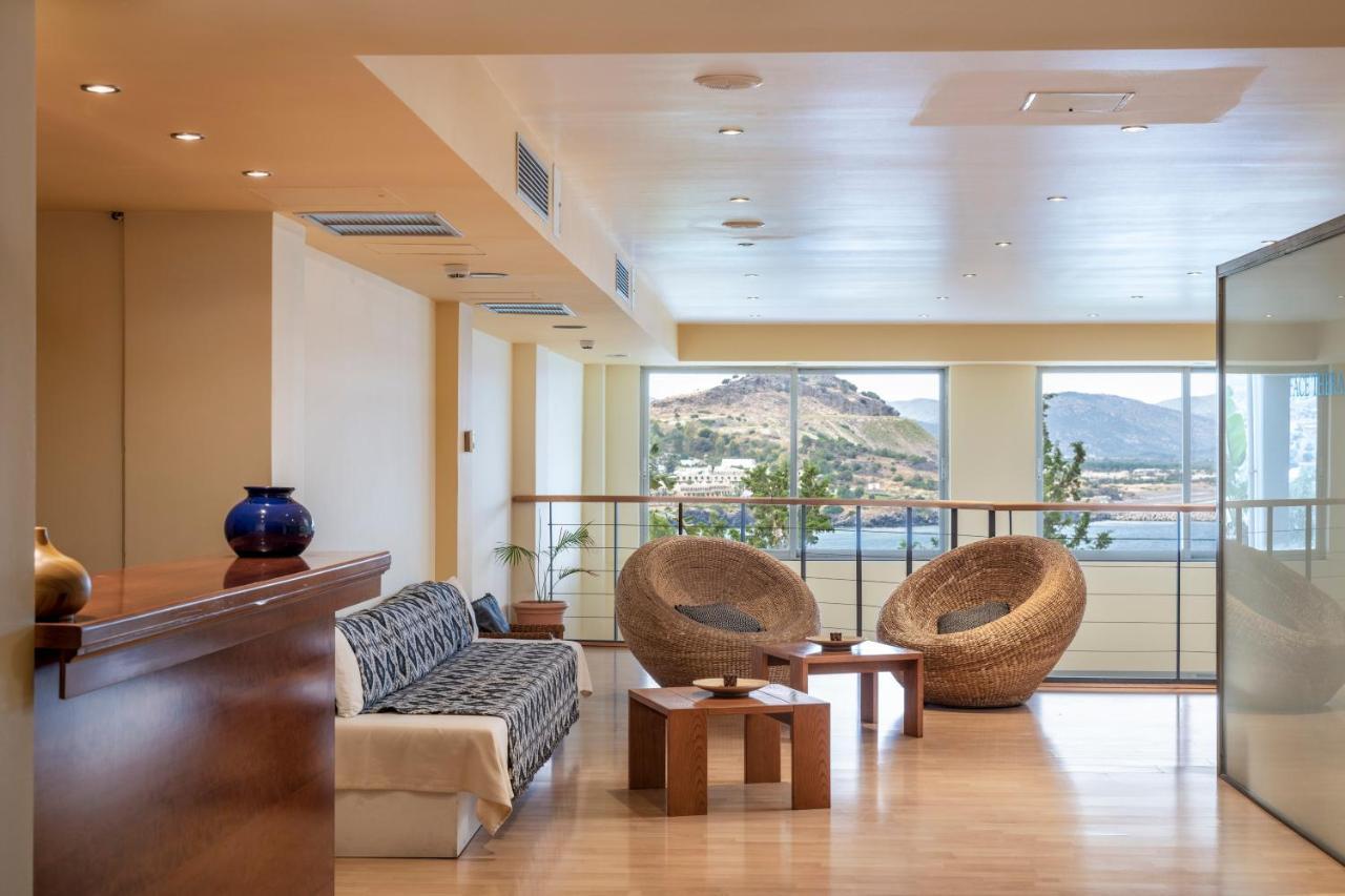Lindos Mare, Seaside Hotel Bagian luar foto