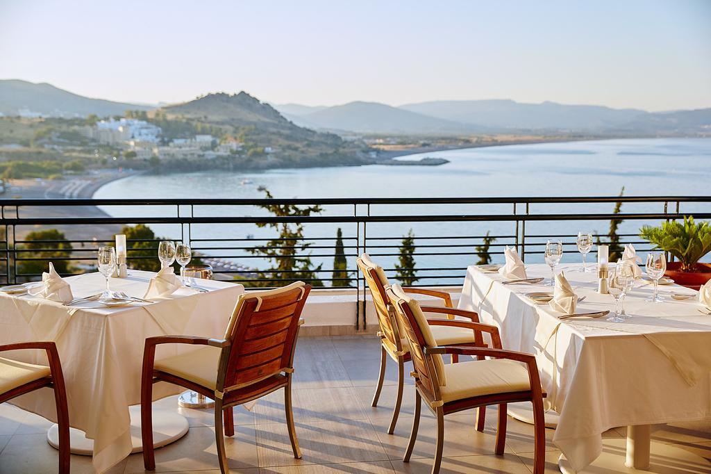 Lindos Mare, Seaside Hotel Bagian luar foto