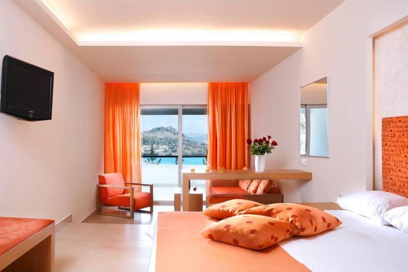 Lindos Mare, Seaside Hotel Bagian luar foto