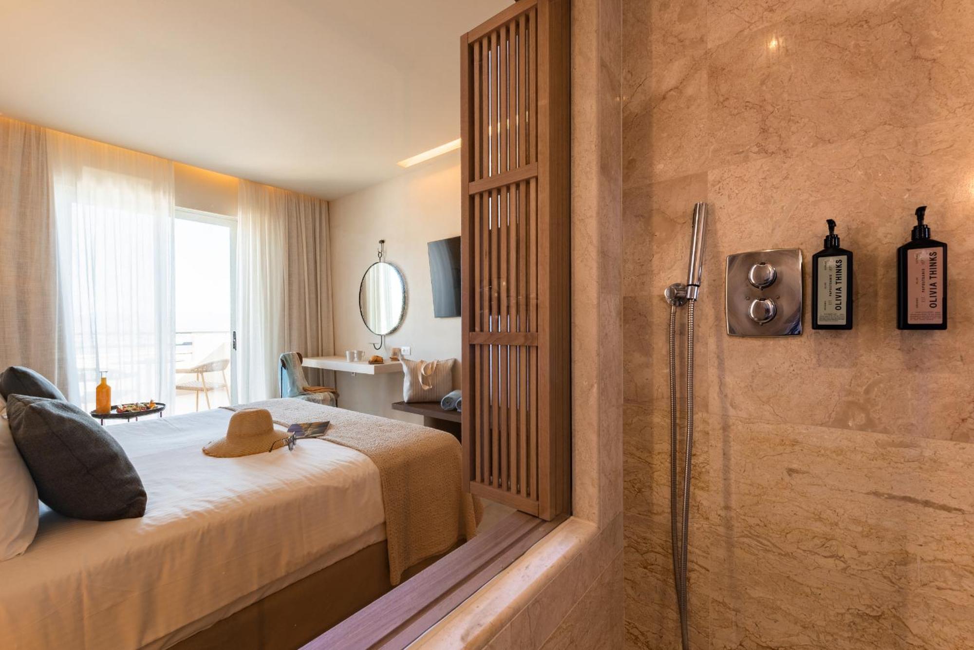 Lindos Mare, Seaside Hotel Bagian luar foto
