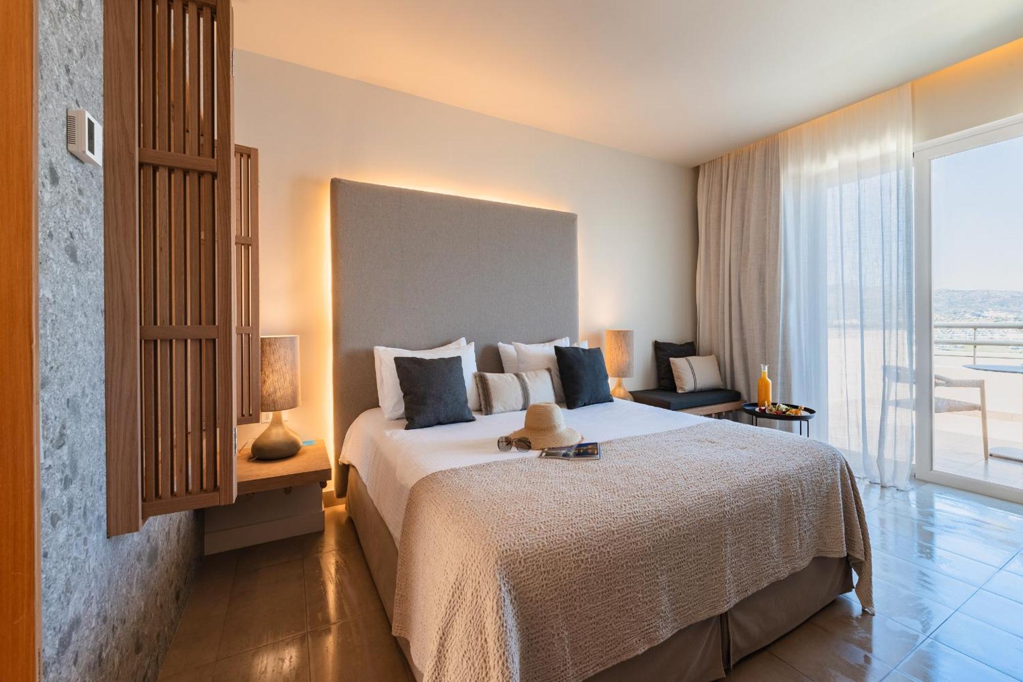 Lindos Mare, Seaside Hotel Bagian luar foto