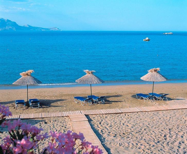 Lindos Mare, Seaside Hotel Bagian luar foto