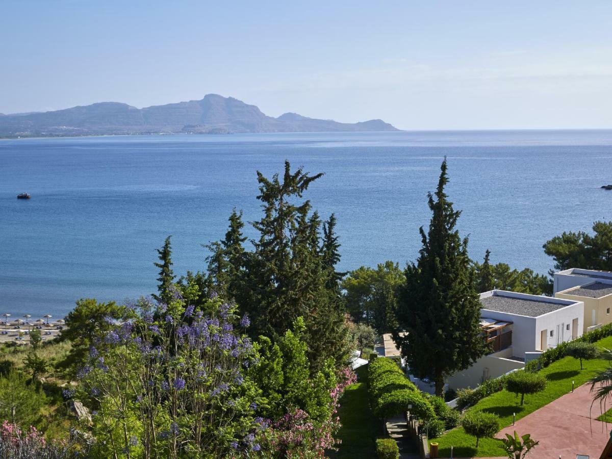 Lindos Mare, Seaside Hotel Bagian luar foto