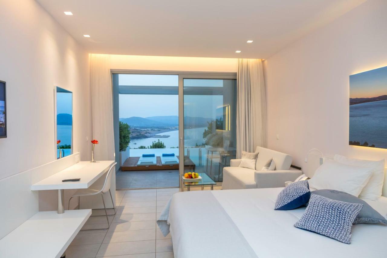 Lindos Mare, Seaside Hotel Bagian luar foto